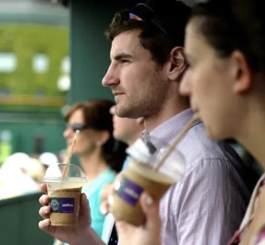 Wimbledon — The Queue campaign — Lavazza