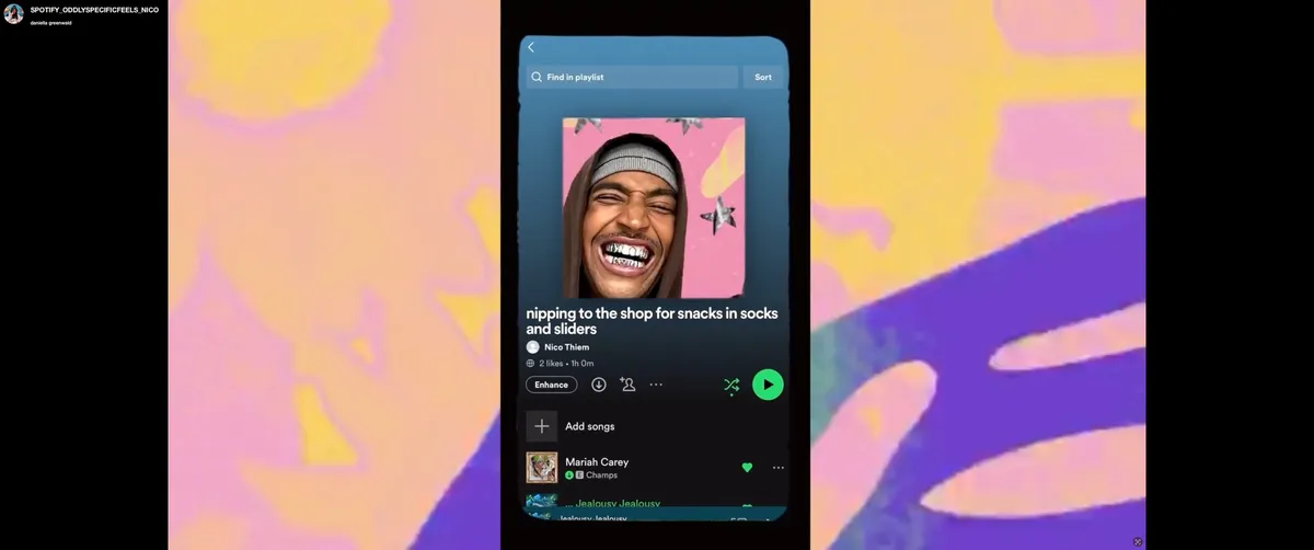 Oddly Specific Feels campaign — Spotify